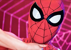 Kianna Dior Halloween SpiderGirl Parody