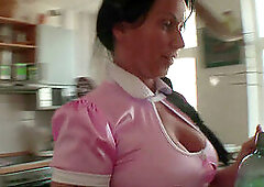 Big boobs, messy, hotel maid