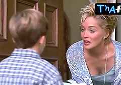 Sharon Stone Breasts Scene  in The Muse