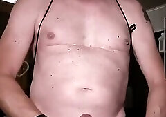 BIG GIANT DICK BONDAGE SEXSHOW CUMSHOT