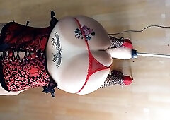 tgirl banged by machine in bent over position music episode