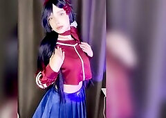 Mita from MiSide Knows How to Tease U Out of a Single Touch