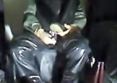 Farewell rubber bib trousers jerk off.