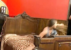 Denim Gals Scene-two_breasty Brunette hair in Denim Cathy Heaven Enjoys Ejaculation on Her Face