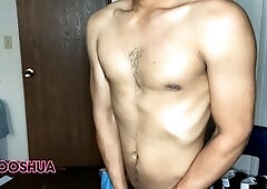 Hot twink Xooshua enjoys some steamy action and explores his desires