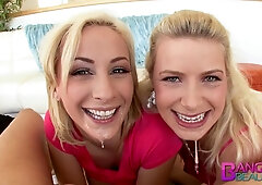 Lily LaBeau and Sarah Shevon's 3some porn by Banging Beauties