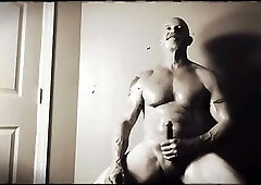 James York Jacking Off Sitting On A Stool