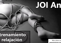 JOI Anal en español para relajarse y entrenar tu culo.