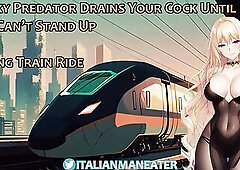 A Hawt Predator Drains Your Rod Until U Can't Stand Up - Eat Suck Love two - Audio Roleplay