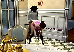 The experienced maid - part 1 (futa on couple)