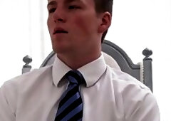 Fingered mormon twink