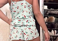 Cherry Night Caps open wide