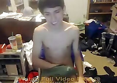 Skinny Boy Masturbating Online