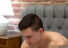 Muscle twinks anal sex with massage