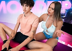 Sexy Stepmom's Sizzling Hot Workout Fucking Her Tight Ass