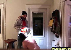 Breed It Raw - Pizza Delivery Guy Fucked Me After $20 Tip Answered The Door In Just A Towel