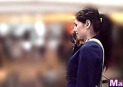 MallCuties - Amateur angel sucks a stranger in a shop