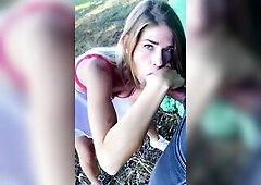Tara Secret - Stranger Jerking on a Field and calling Random Hawt Hotty for assist! Hawt Outdoor Oral-job