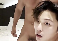 Chinese muscle young boy and me