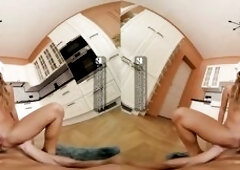 VR Bangers: Lascivious Italian Deepthroats & Bangs Anally to Get Cum for Her Gelato - VR Porn