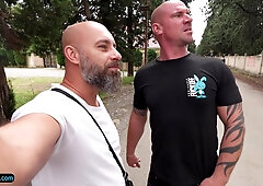 Nicole Murkovski And Max Born - Czech Street Pickup. Double Penetration With A Random Girl