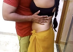 Hard fast fuck, amateur blowjob, hot aunty