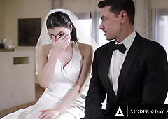 Groomsman Assfucks Best Buddy's Wife Valentina Nappi in Marital Bed on Weddin...