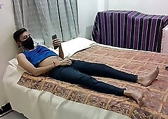 Desi cute boy in full mood