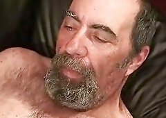 Mature Gay Guy Beating Off & Giving Head