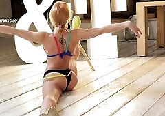 Lara Frost marvelous clip with gymnastic elements
