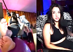 Ceara Lynch Foot Cam