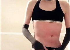 femboy unclothe taunt, onanism and cum shot just for you :3c