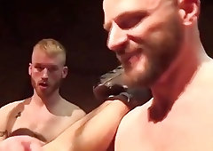 Seth Santoro hosts the most lewd gay gangbang