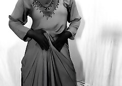 Desi housewife Desi-Queen1 gets wild in the village with some naughty fun