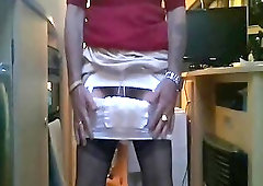 Granny in her incontinence