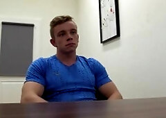 DirtyScout: Passionate babe blowjob cum indoors