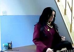 Maroon Uniform Shoot featuring Fiona G