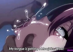 Large titted, Anime doxy is about to get her every day dose of bang and an climax