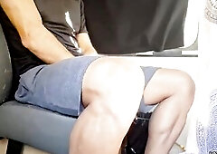 Van Humping: Intensive ejaculation and Groaning Climax