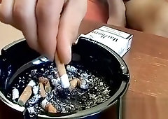 Thraldom sex for a smoking homosexual