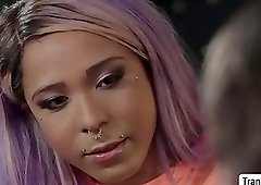 TBabe Mara Nova and Kory Houston fucks each others butthole