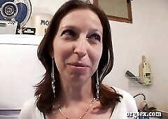 A mother I'd like to fuck makes this Porn Scene as a Gift for her Spouse's Birthday