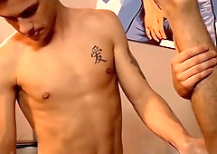 Assfuck, threeway, lads