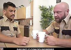 YoungPerps - LP Officers Fondle & Fuck Each Other At Work