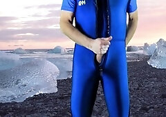 There patrick Doherty Keeps Warm Outdoors