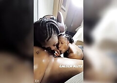 2 black whores getting screwed