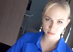 Salacious secretary exciting porn scene