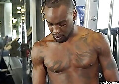 EdwardJames: Phoenix And Keno Share Teasing Energy With New Gym Buddy Sleepy Reed