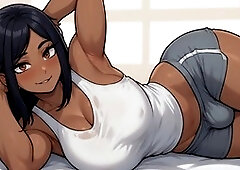 Big tits, futa