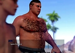 Bear bareback, young men, bear fucks twink